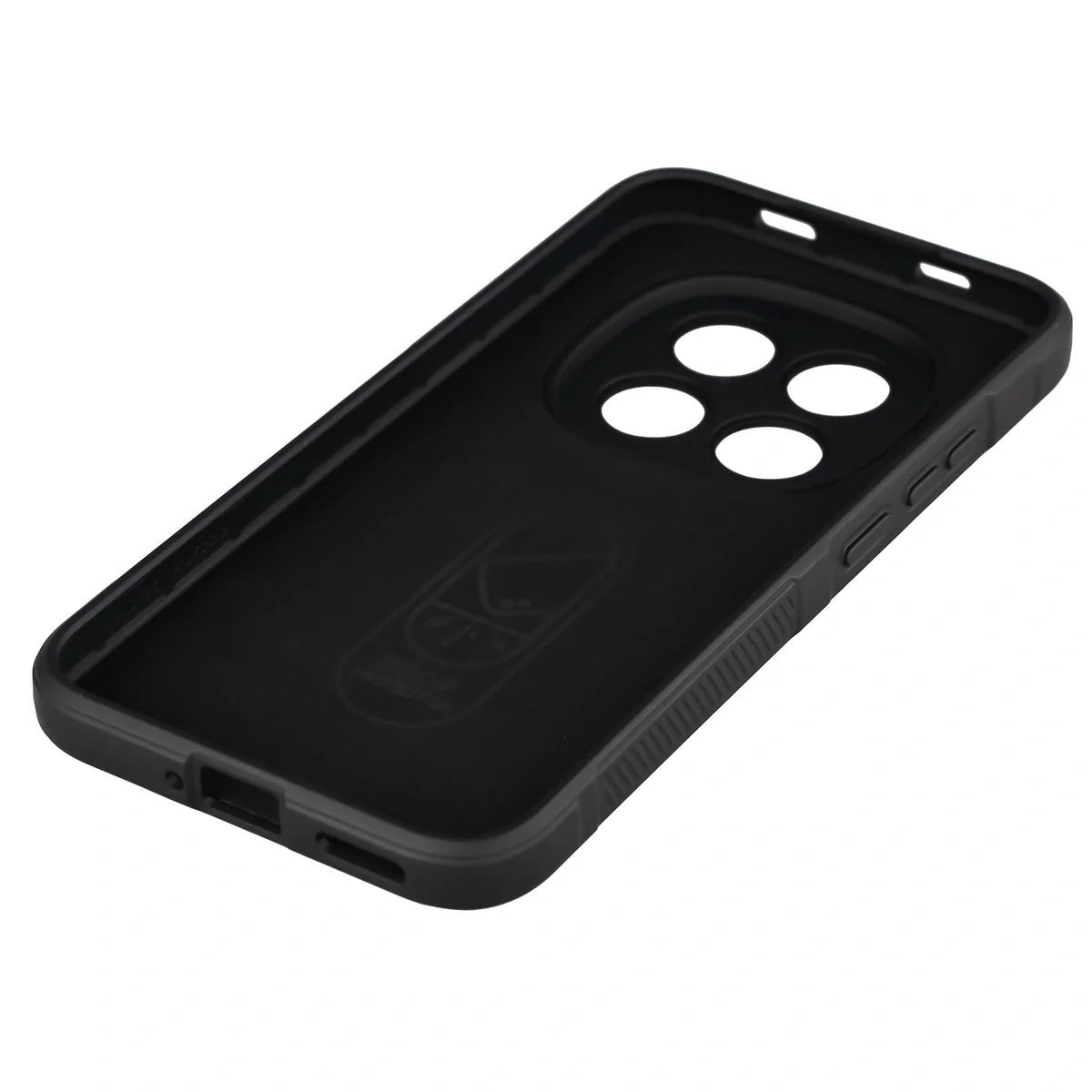 Robuste Handyhülle für Xiaomi Redmi Note 15 Pro 5G, Bizon Case Tur, Schwarz