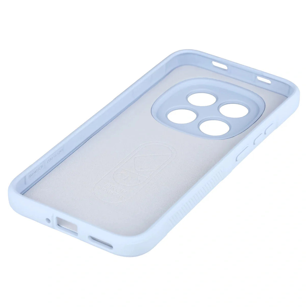 Robuste Handyhülle für Xiaomi Redmi Note 15 Pro 5G, Bizon Case Tur, Hellblau