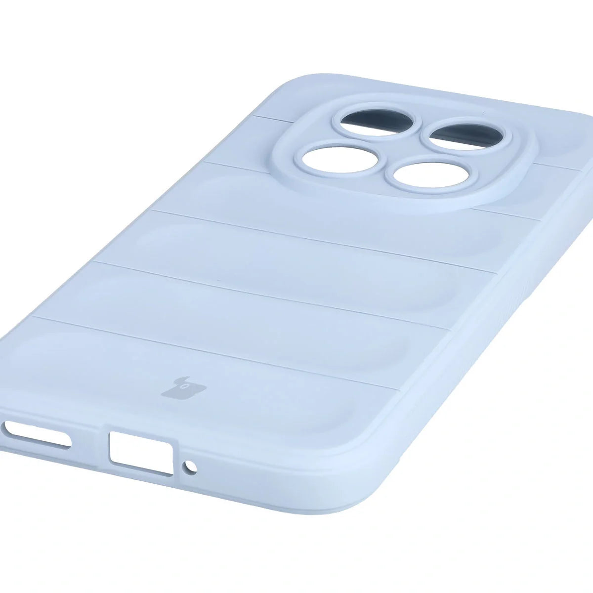 Robuste Handyhülle für Xiaomi Redmi Note 15 Pro 5G, Bizon Case Tur, Hellblau