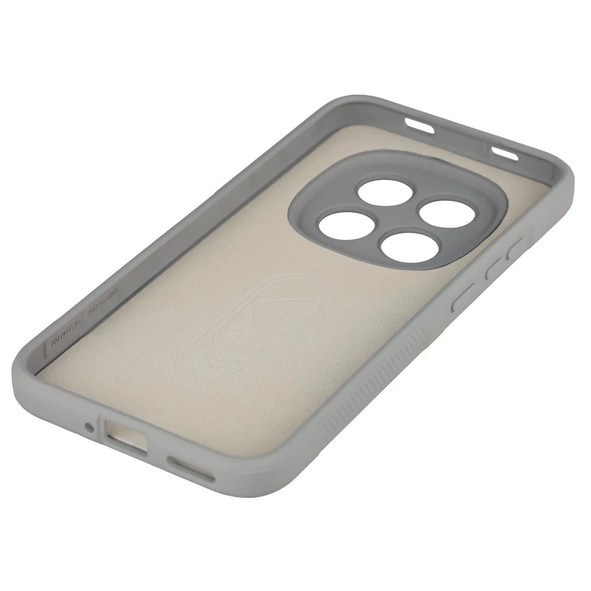 Robuste Handyhülle für Xiaomi Redmi Note 15 Pro 5G, Bizon Case Tur, Hellgrau
