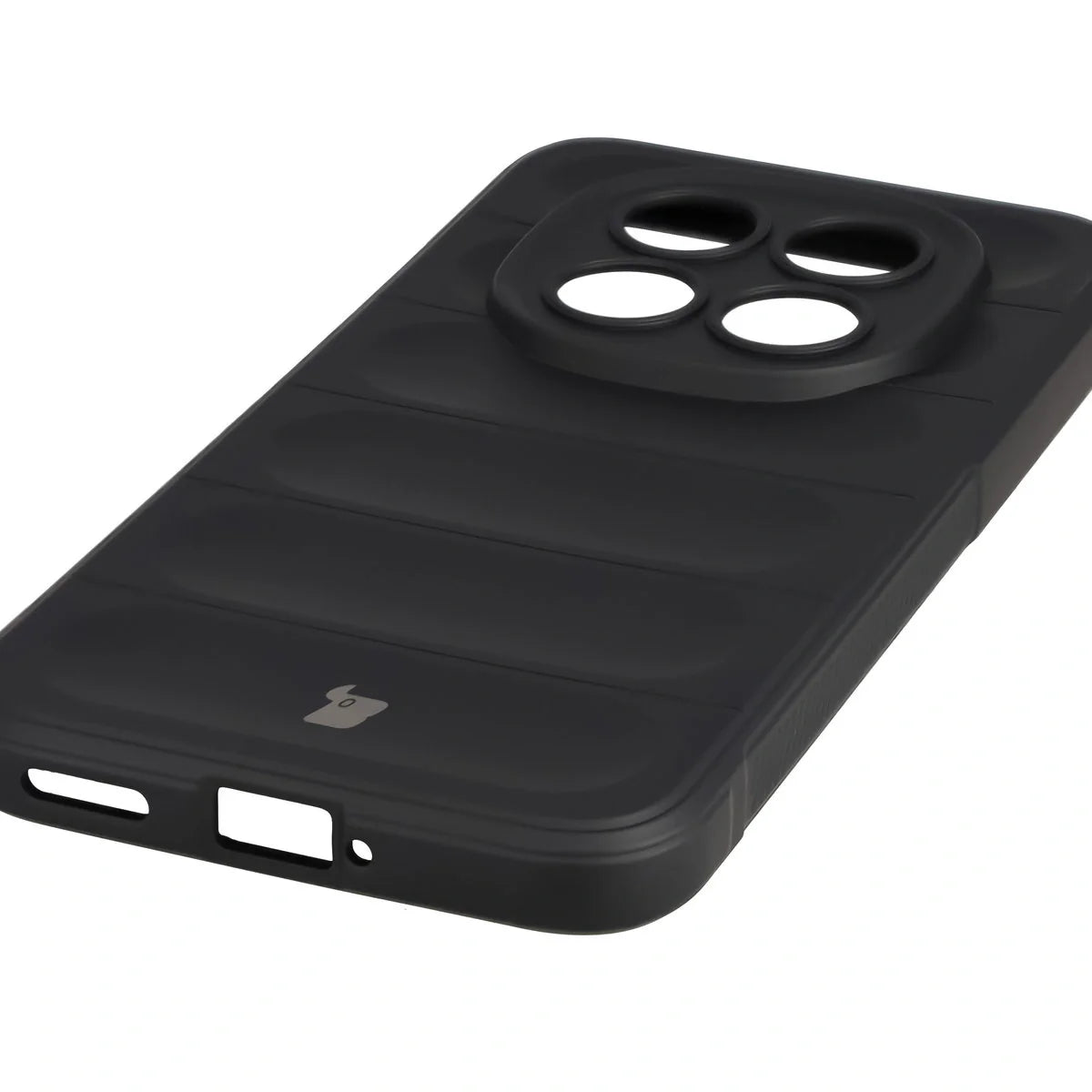 Robuste Handyhülle für Xiaomi Redmi Note 15 Pro Plus 5G / POCO M8 Pro 5G, Bizon Case Tur, Schwarz
