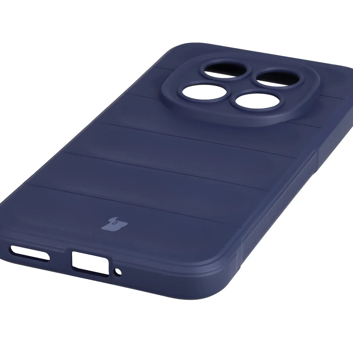 Robuste Handyhülle für Xiaomi Redmi Note 15 Pro Plus 5G / POCO M8 Pro 5G, Bizon Case Tur, Dunkelblau