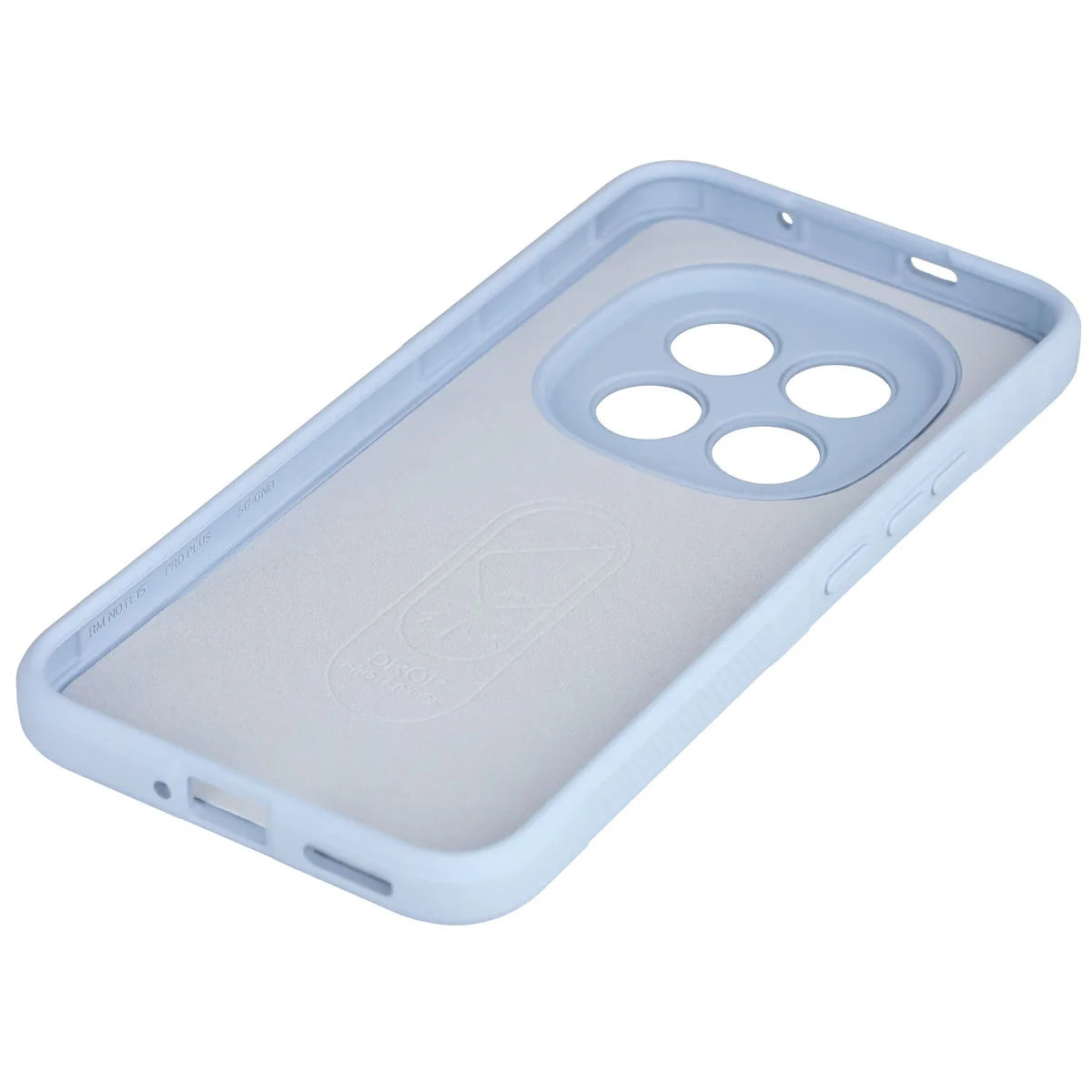 Robuste Handyhülle für Xiaomi Redmi Note 15 Pro Plus 5G / POCO M8 Pro 5G, Bizon Case Tur, Hellblau
