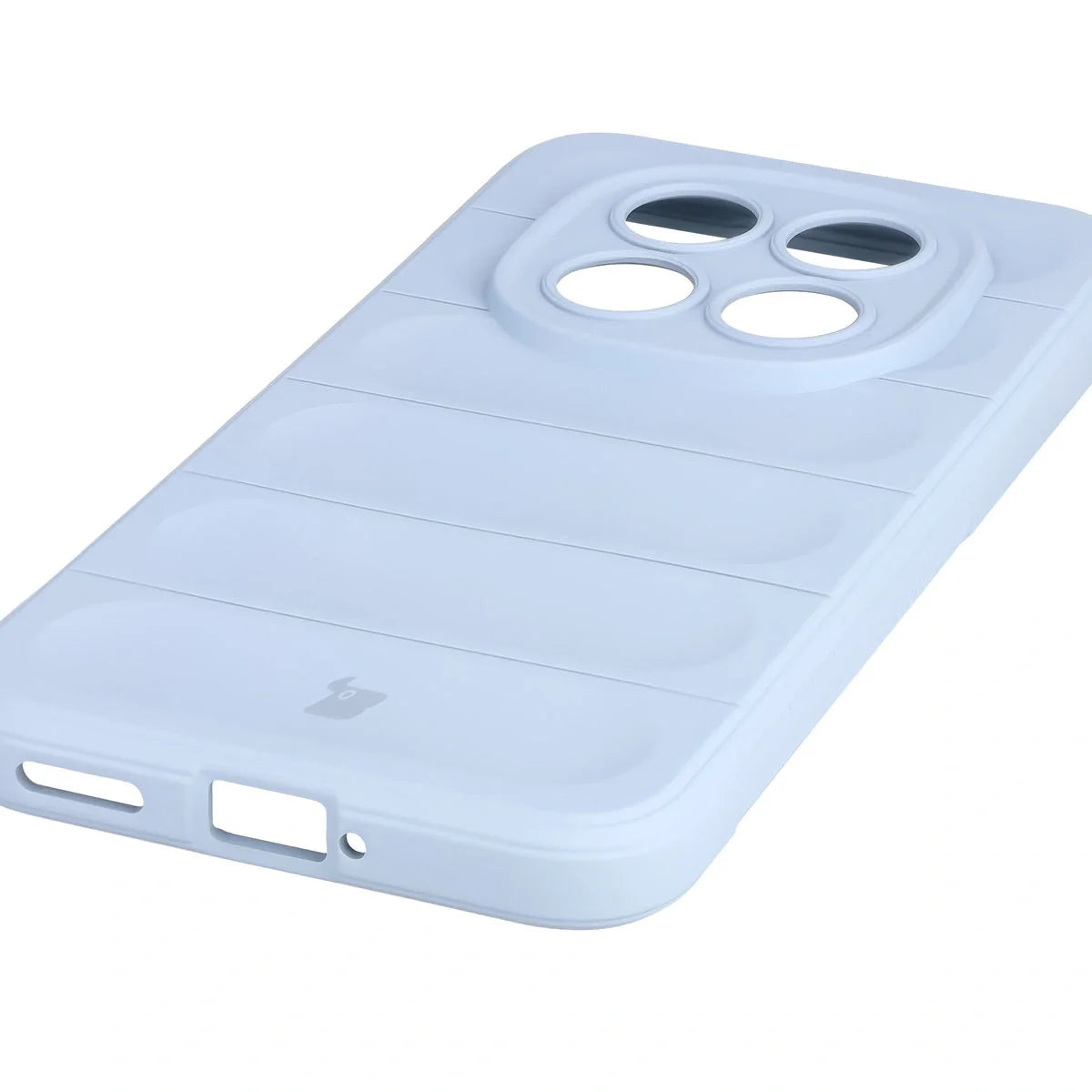 Robuste Handyhülle für Xiaomi Redmi Note 15 Pro Plus 5G / POCO M8 Pro 5G, Bizon Case Tur, Hellblau