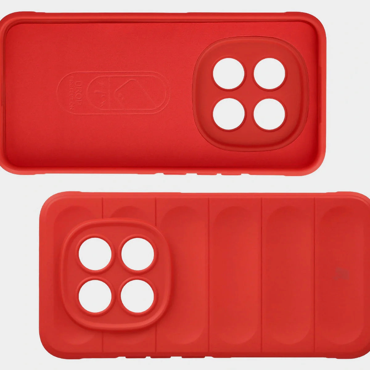 Robuste Handyhülle für Xiaomi Redmi Note 15 Pro Plus 5G / POCO M8 Pro 5G, Bizon Case Tur, Rot