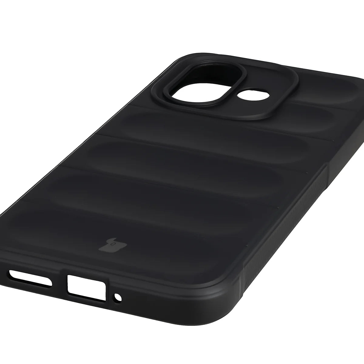 Robuste Handyhülle für Xiaomi Redmi Note 17 5G, Bizon Case Tur, Schwarz (3/8)