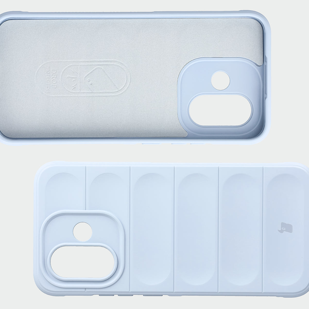 Robuste Handyhülle für Xiaomi Redmi Note 17 5G, Bizon Case Tur, Hellblau (6/8)