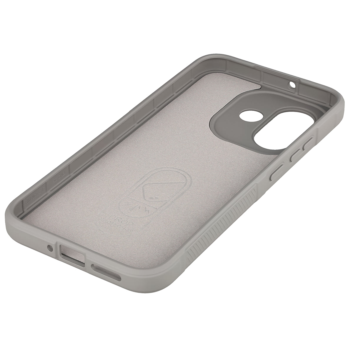 Robuste Handyhülle für Xiaomi Redmi Note 17 5G, Bizon Case Tur, Hellgrau (4/8)