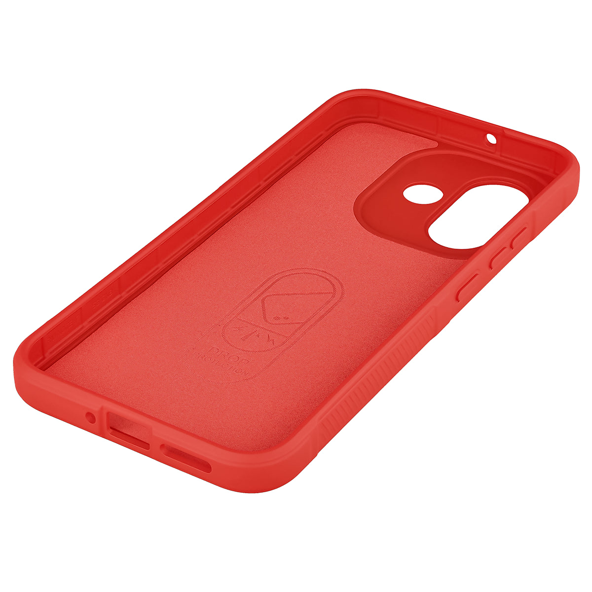 Robuste Handyhülle für Xiaomi Redmi Note 17 5G, Bizon Case Tur, Rot (4/8)