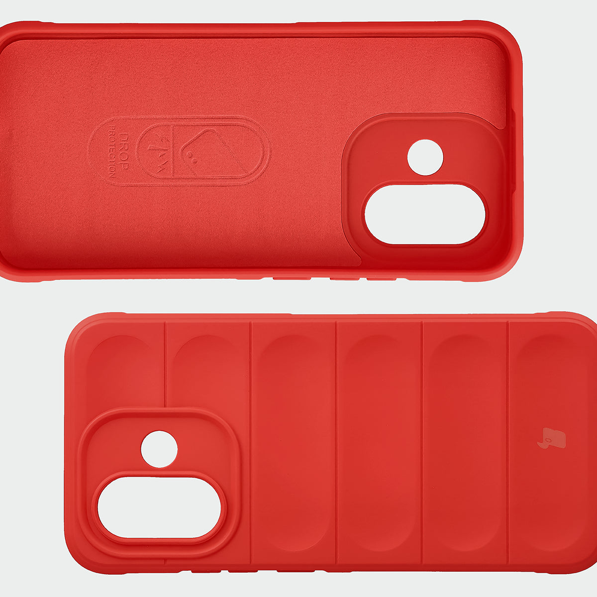 Robuste Handyhülle für Xiaomi Redmi Note 17 5G, Bizon Case Tur, Rot (6/8)