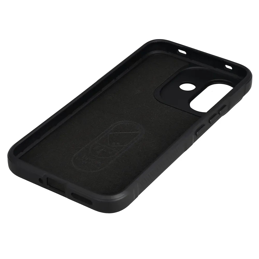 Robuste Handyhülle für Xiaomi Redmi Note 17 Pro 5G, Bizon Case Tur, Schwarz (4/8)