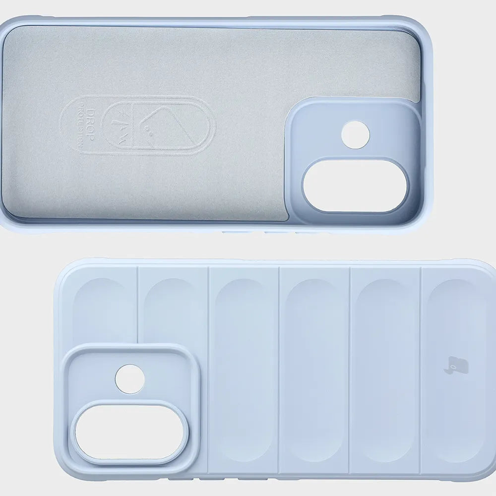 Robuste Handyhülle für Xiaomi Redmi Note 17 Pro 5G, Bizon Case Tur, Hellblau (6/8)