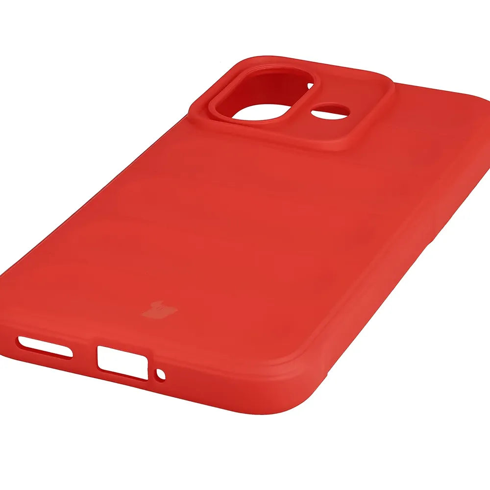 Robuste Handyhülle für Xiaomi Redmi Note 17 Pro 5G, Bizon Case Tur, Rot (3/8)