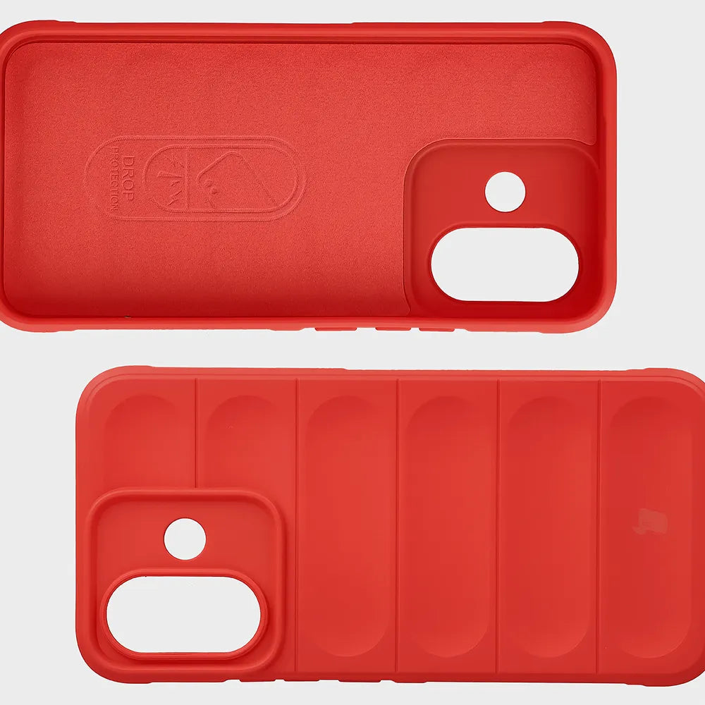 Robuste Handyhülle für Xiaomi Redmi Note 17 Pro 5G, Bizon Case Tur, Rot (6/8)