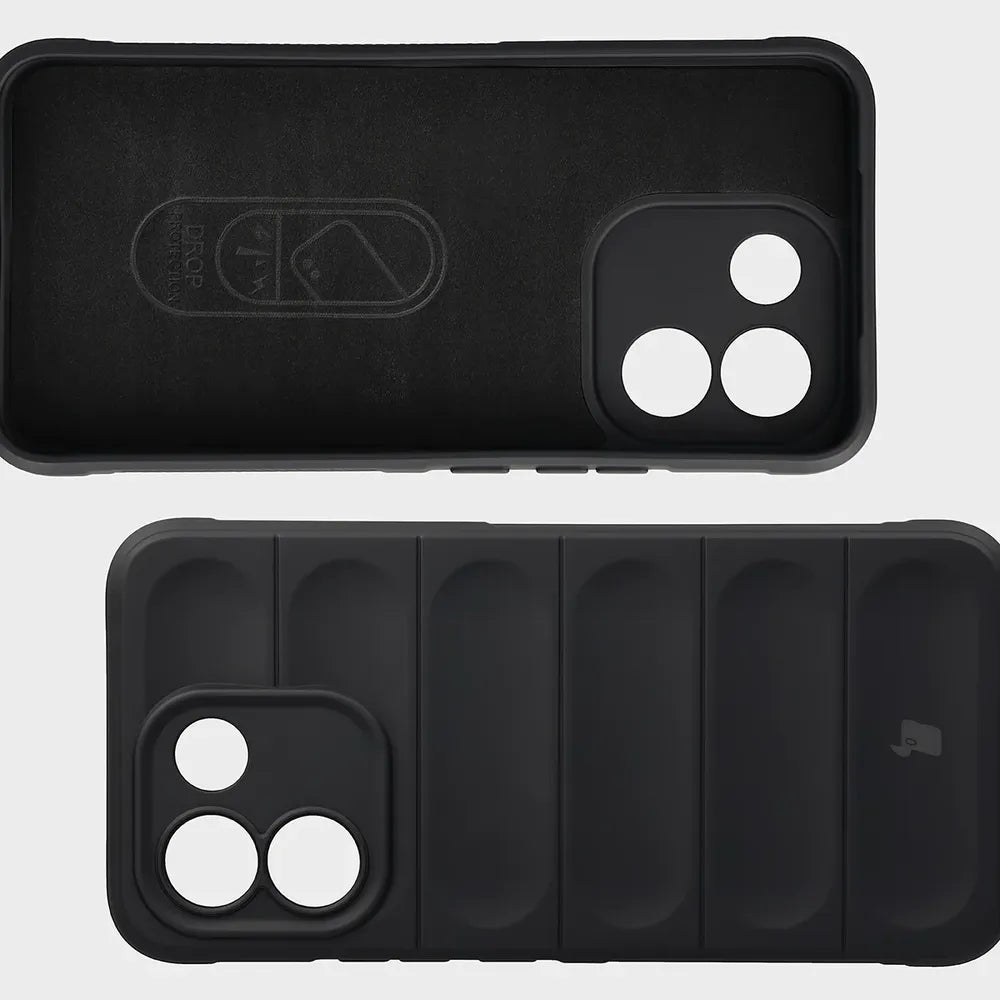 Robuste Handyhülle für Xiaomi Redmi Note 17 Pro Max 5G, Bizon Case Tur, Schwarz (6/8)