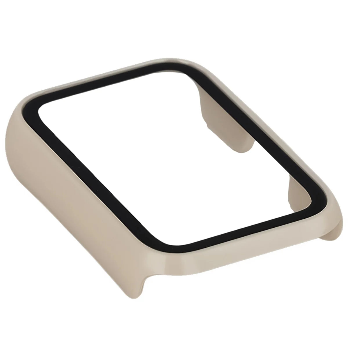Schutzhülle mit Glas für Huawei Band 11, Bizon Case Watch Adamo, Beige