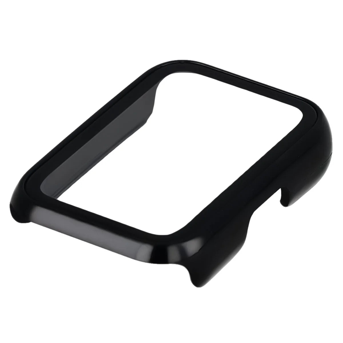 Schutzhülle mit Glas für Huawei Band 11, Bizon Case Watch Adamo, Schwarz