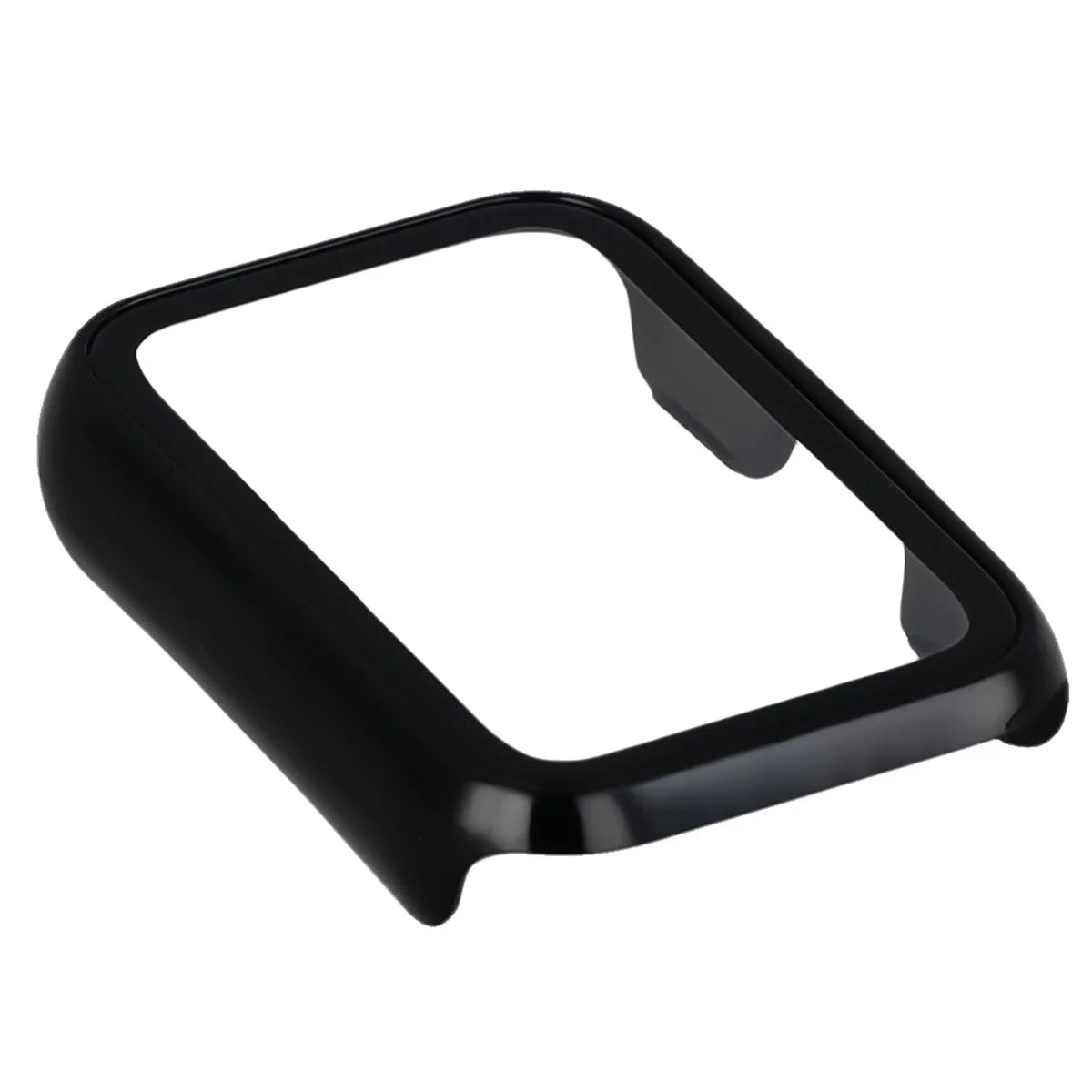 Schutzhülle mit Glas für Huawei Band 11, Bizon Case Watch Adamo, Schwarz