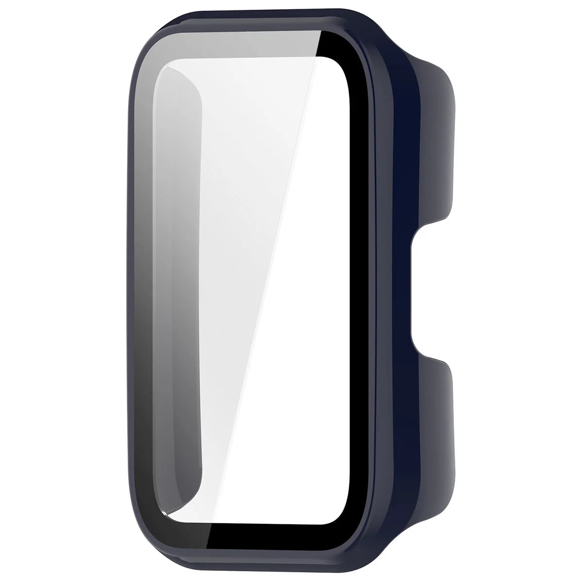 Schutzhülle mit Glas für Huawei Band 11, Bizon Case Watch Adamo, Blau