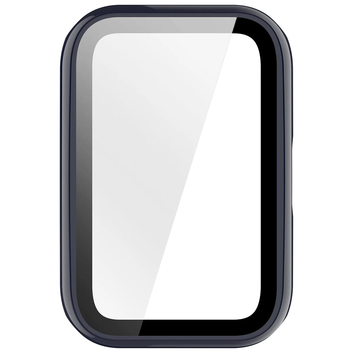 Schutzhülle mit Glas für Huawei Band 11, Bizon Case Watch Adamo, Blau