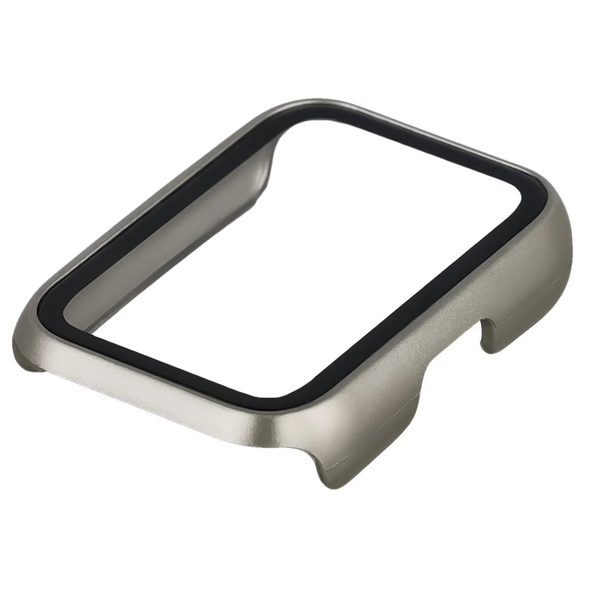 Schutzhülle mit Glas für Huawei Band 11, Bizon Case Watch Adamo, Champagner
