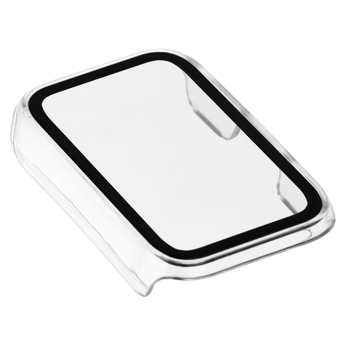 Schutzhülle mit Glas für Huawei Band 11, Bizon Case Watch Adamo, Transparent