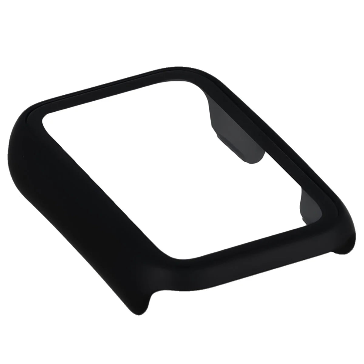 Schutzhülle mit Glas für Huawei Band 11, Bizon Case Watch Adamo, mattes Schwarz