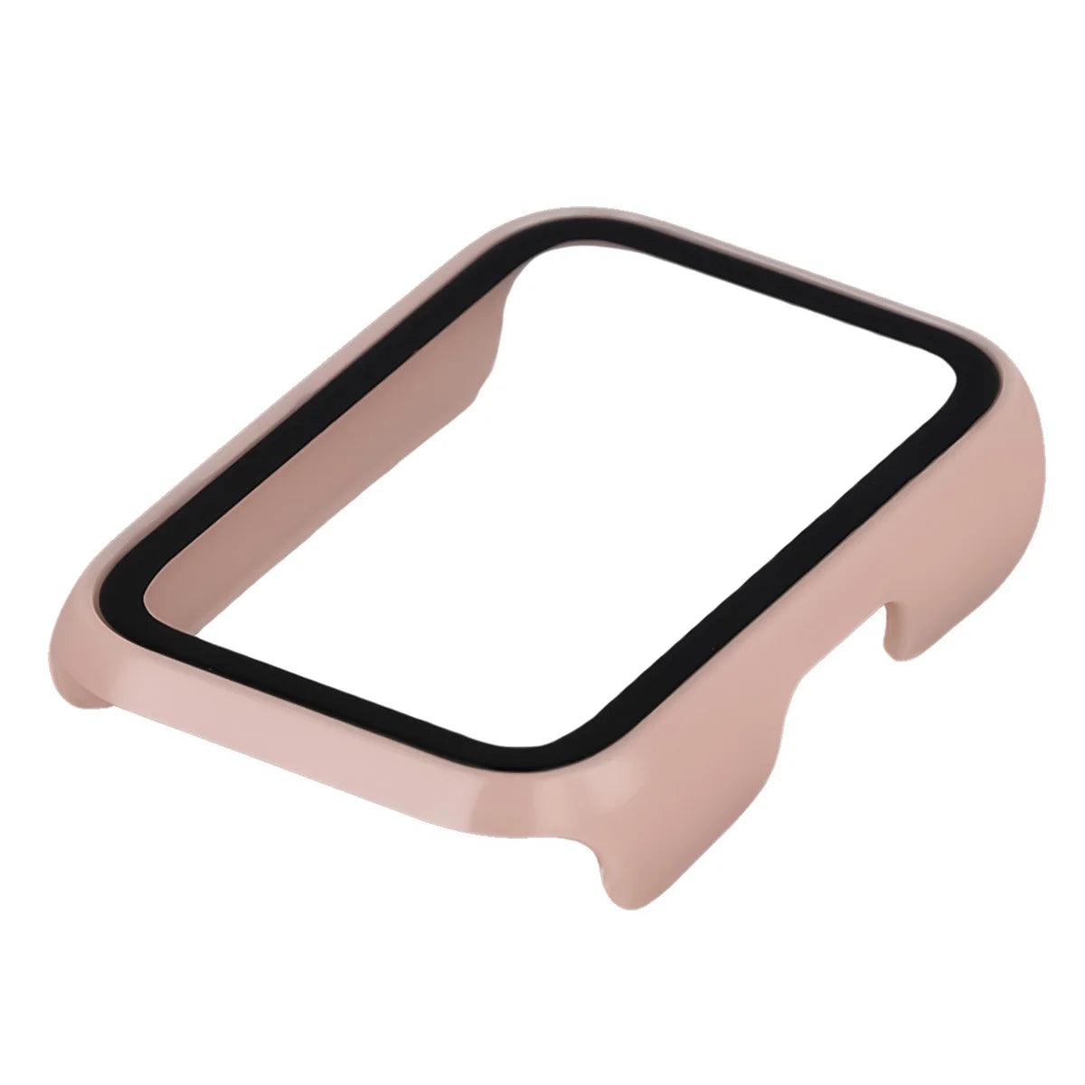 Schutzhülle mit Glas für Huawei Band 11, Bizon Case Watch Adamo, Rosa