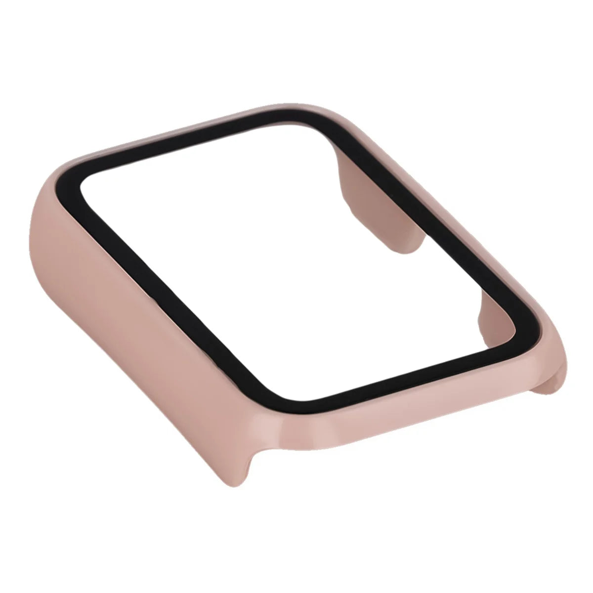 Schutzhülle mit Glas für Huawei Band 11, Bizon Case Watch Adamo, Rosa