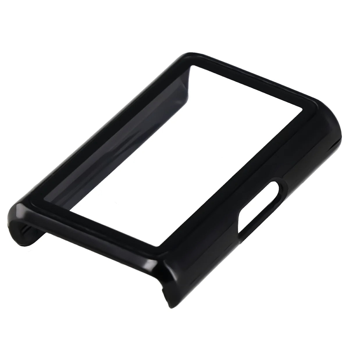 Schutzhülle mit Glas für Huawei Band 11 Pro, Bizon Case Watch Adamo, Schwarz