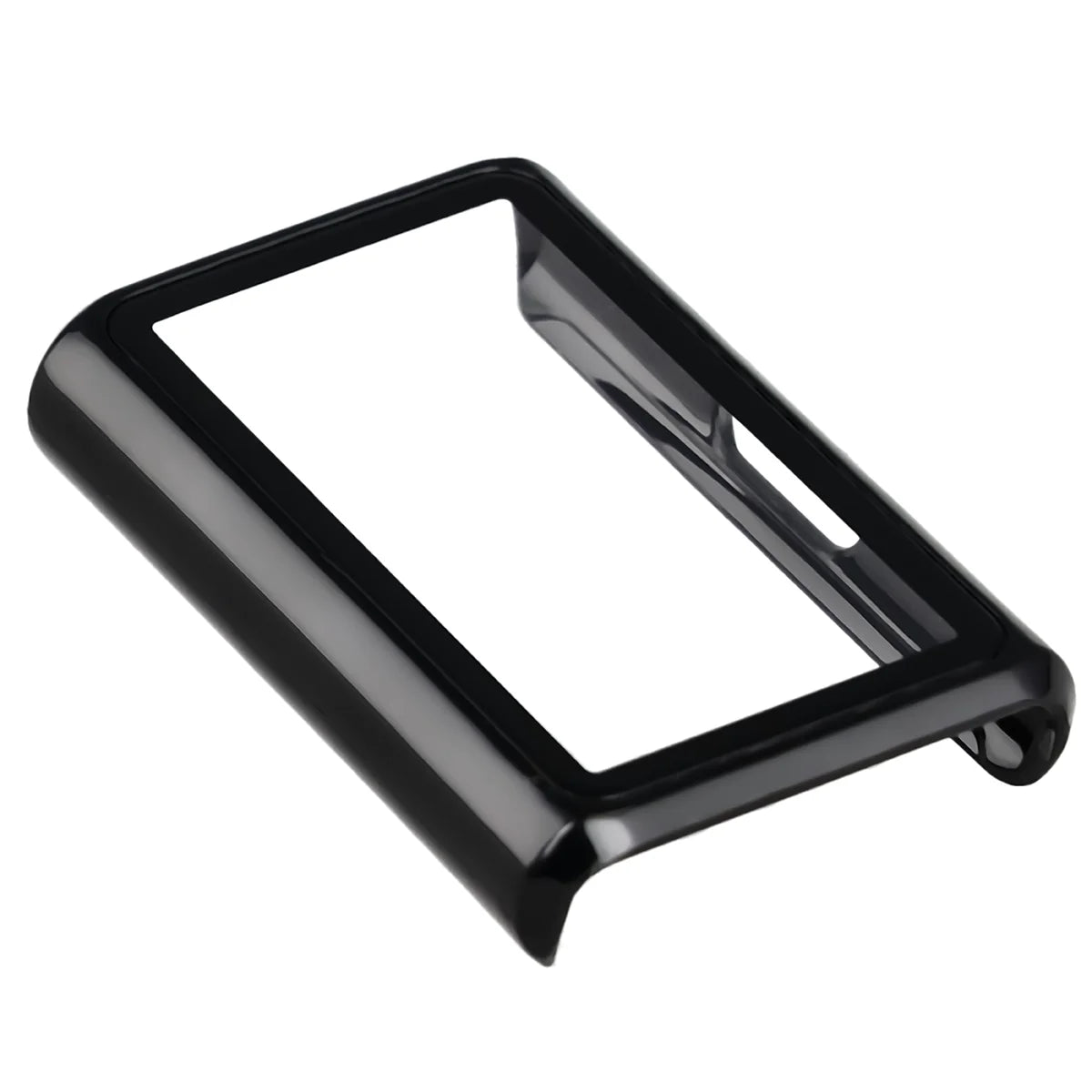 Schutzhülle mit Glas für Huawei Band 11 Pro, Bizon Case Watch Adamo, Schwarz