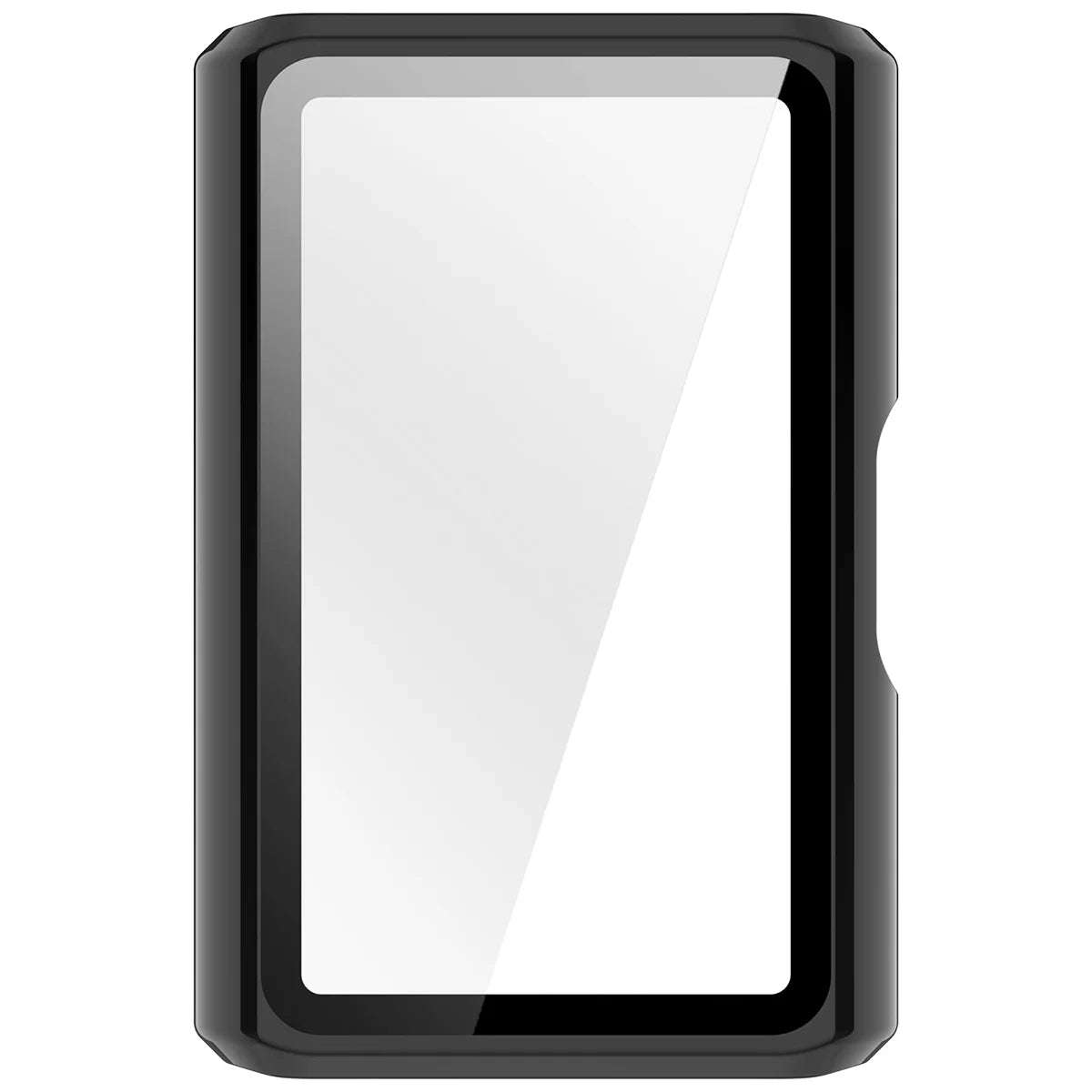 Schutzhülle mit Glas für Huawei Band 11 Pro, Bizon Case Watch Adamo, Schwarz