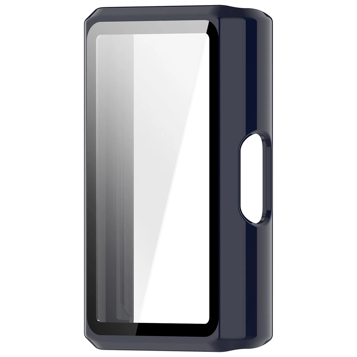 Schutzhülle mit Glas für Huawei Band 11 Pro, Bizon Case Watch Adamo, Blau