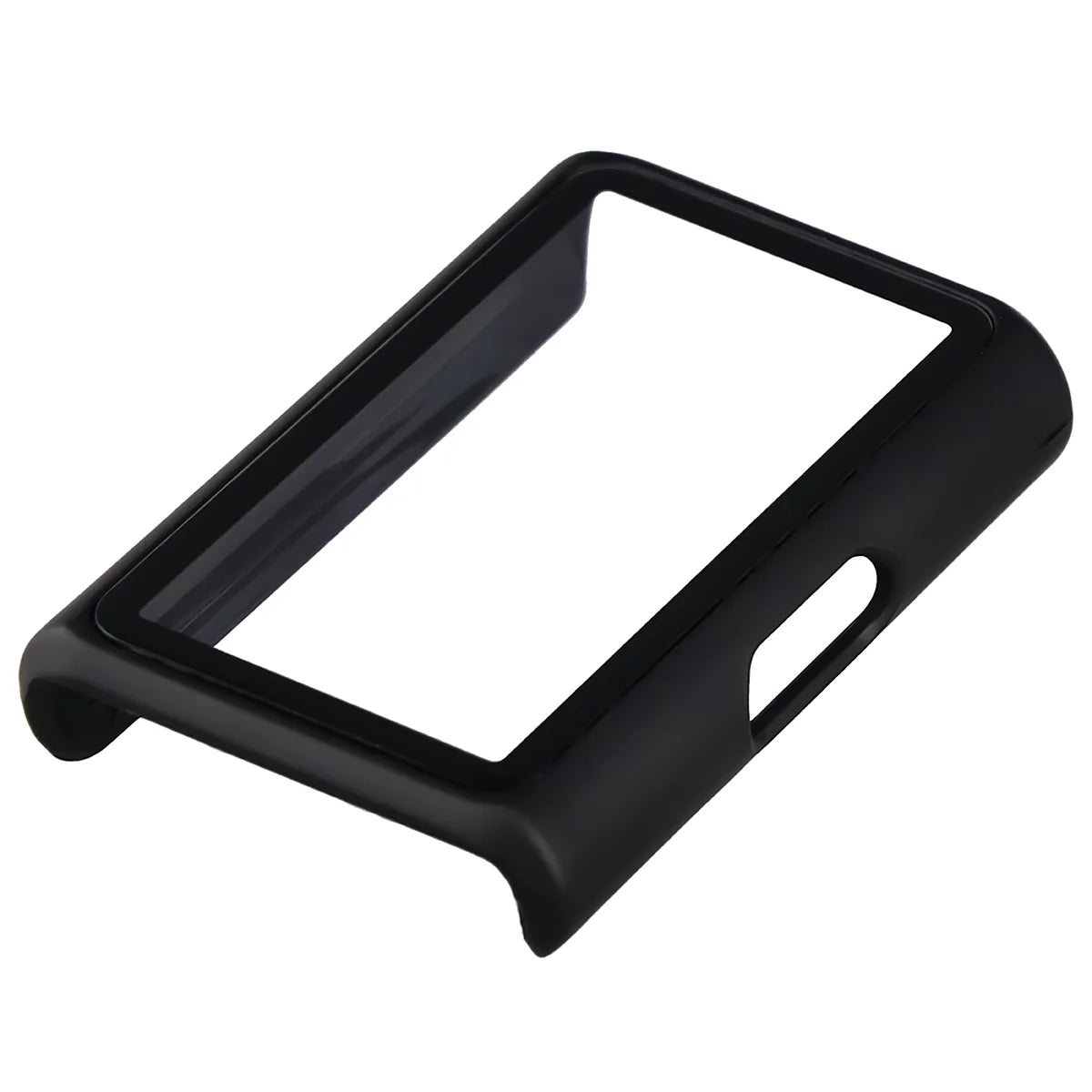 Schutzhülle mit Glas für Huawei Band 11 Pro, Bizon Case Watch Adamo, mattes Schwarz