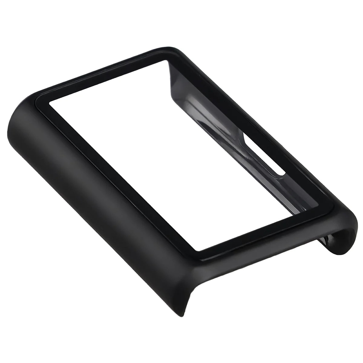 Schutzhülle mit Glas für Huawei Band 11 Pro, Bizon Case Watch Adamo, mattes Schwarz