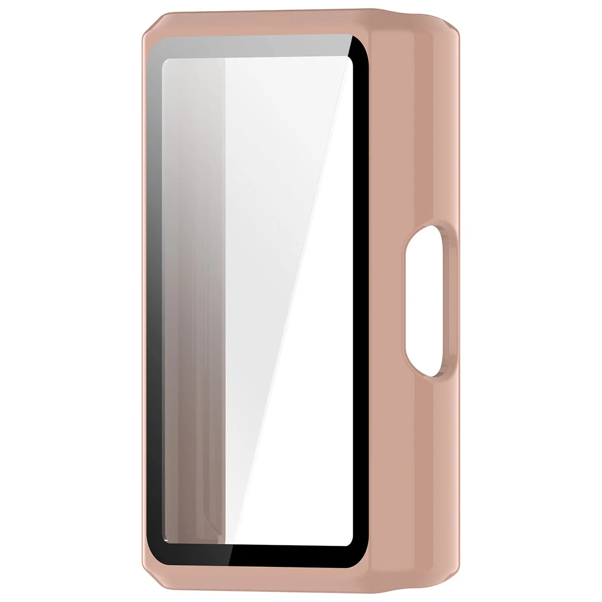 Schutzhülle mit Glas für Huawei Band 11 Pro, Bizon Case Watch Adamo, Rosa