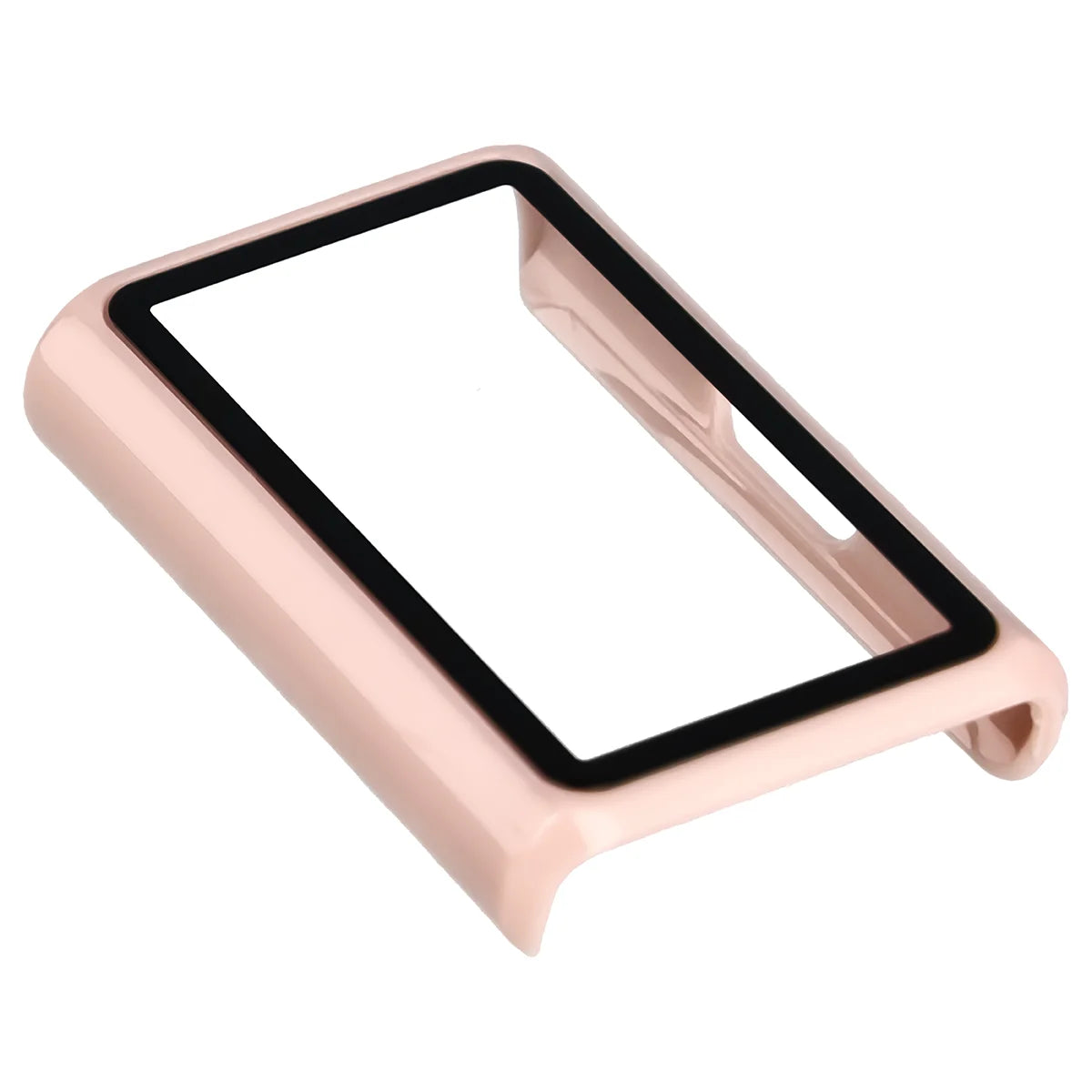 Schutzhülle mit Glas für Huawei Band 11 Pro, Bizon Case Watch Adamo, Rosa