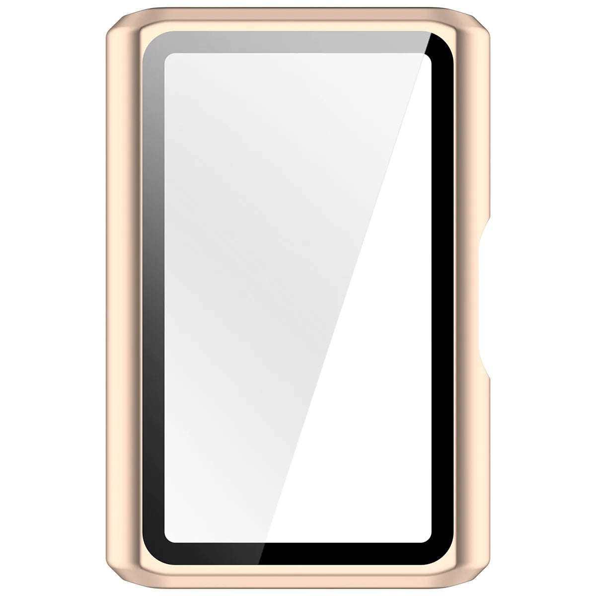 Schutzhülle mit Glas für Huawei Band 11 Pro, Bizon Case Watch Adamo, satiniertes Rosa