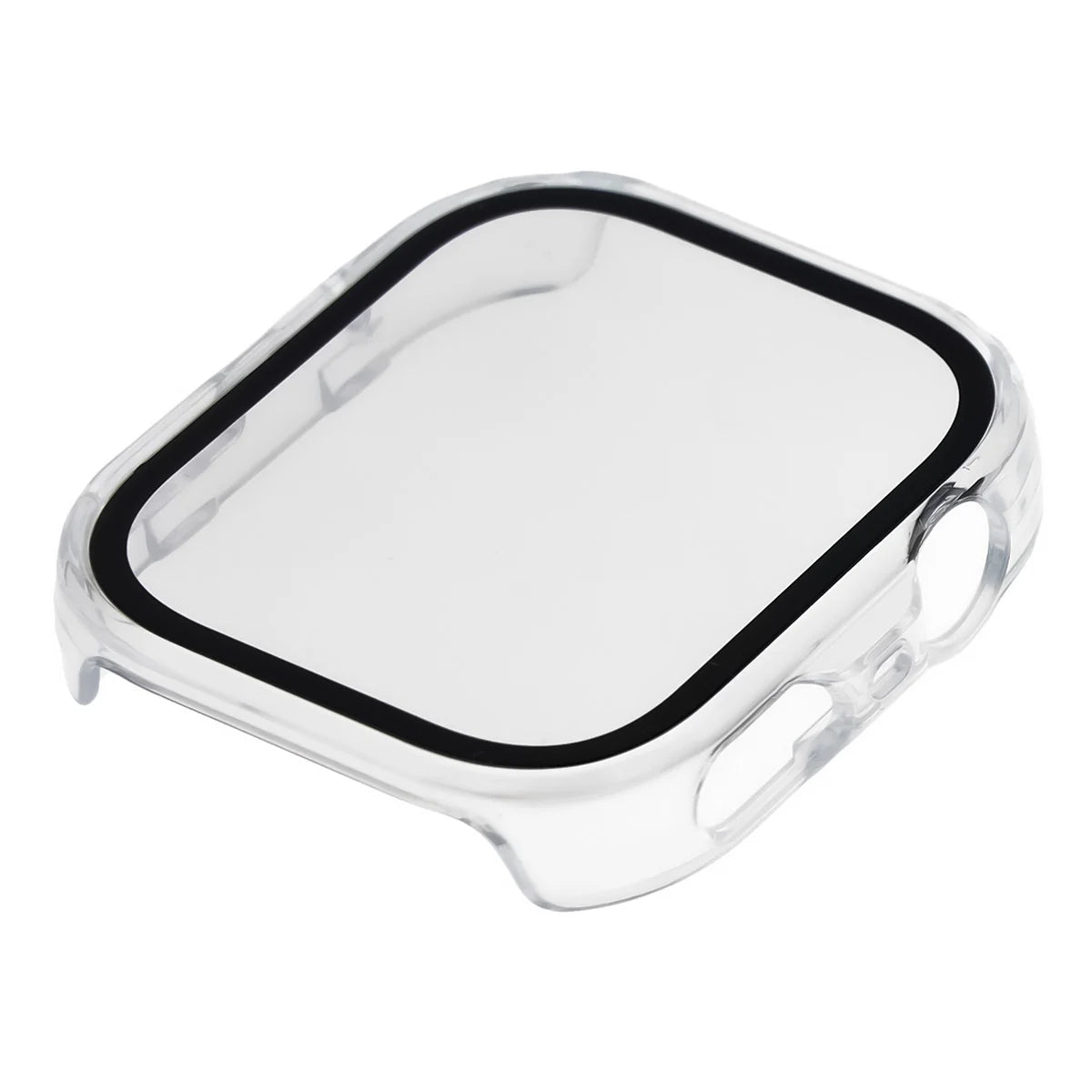 Schutzhülle mit Glas für Huawei Watch Fit 5 Pro, Bizon Case Watch Adamo, Transparent