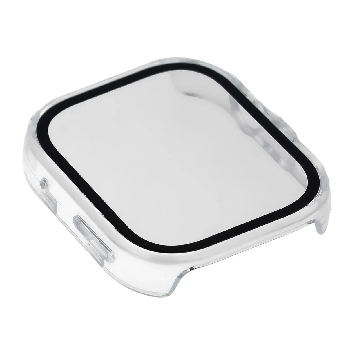 Schutzhülle mit Glas für Huawei Watch Fit 5 Pro, Bizon Case Watch Adamo, Transparent