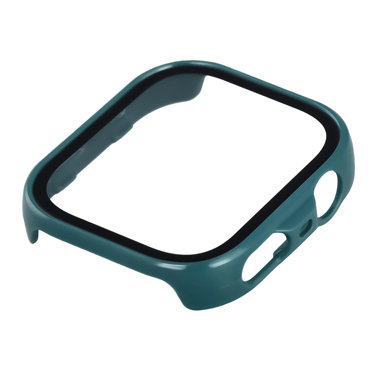 Schutzhülle mit Glas für Huawei Watch Fit 5 Pro, Bizon Case Watch Adamo, Grün