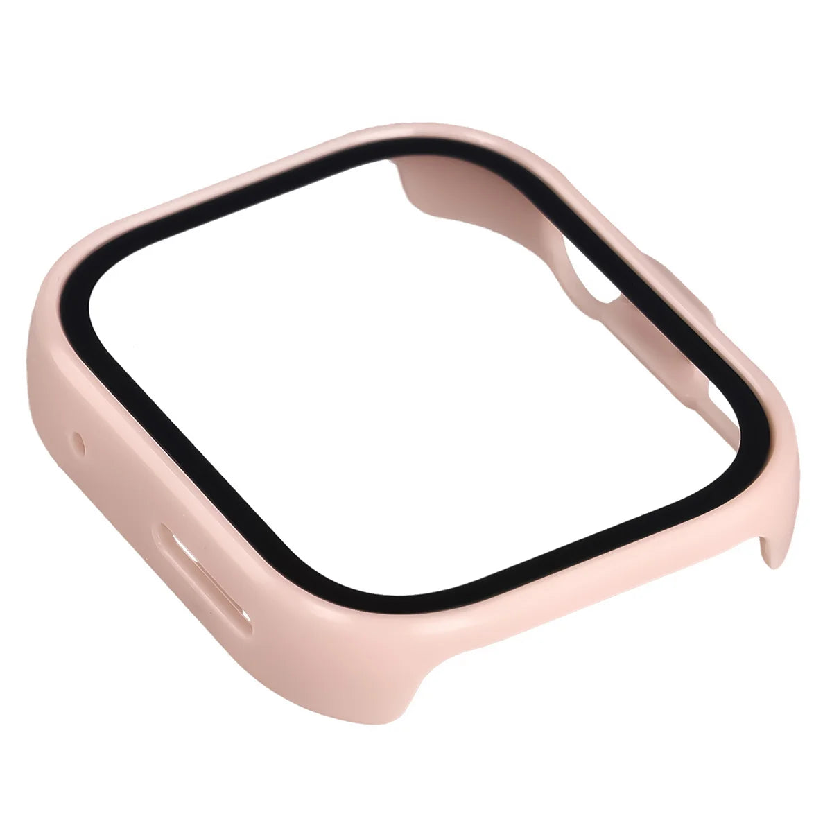Schutzhülle mit Glas für Huawei Watch Fit 5 Pro, Bizon Case Watch Adamo, Rosa