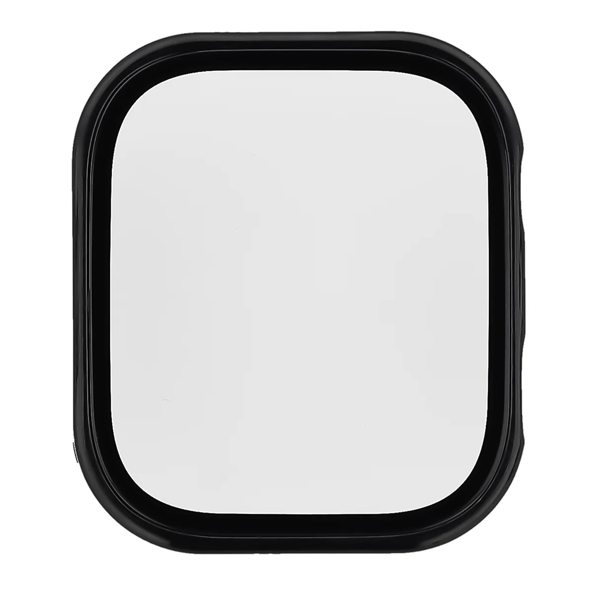 Schutzhülle mit Glas für Xiaomi Redmi Watch 6, Bizon Case Watch Adamo, Schwarz