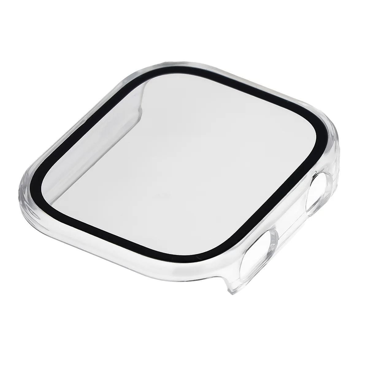 Schutzhülle mit Glas für Xiaomi Redmi Watch 6, Bizon Case Watch Adamo, Transparent