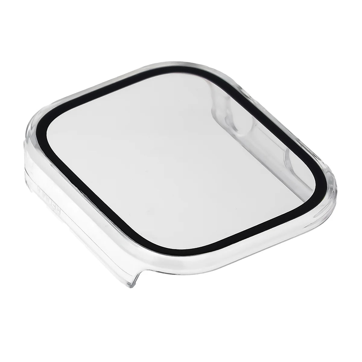 Schutzhülle mit Glas für Xiaomi Redmi Watch 6, Bizon Case Watch Adamo, Transparent
