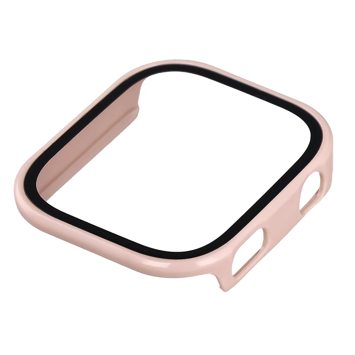 Schutzhülle mit Glas für Xiaomi Redmi Watch 6, Bizon Case Watch Adamo, Rosa