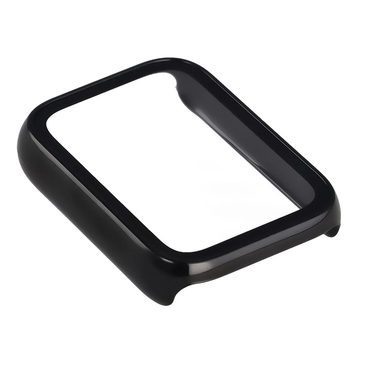 Schutzhülle mit Glas für Xiaomi Smart Band 10 Pro, Bizon Case Watch Adamo, Schwarz