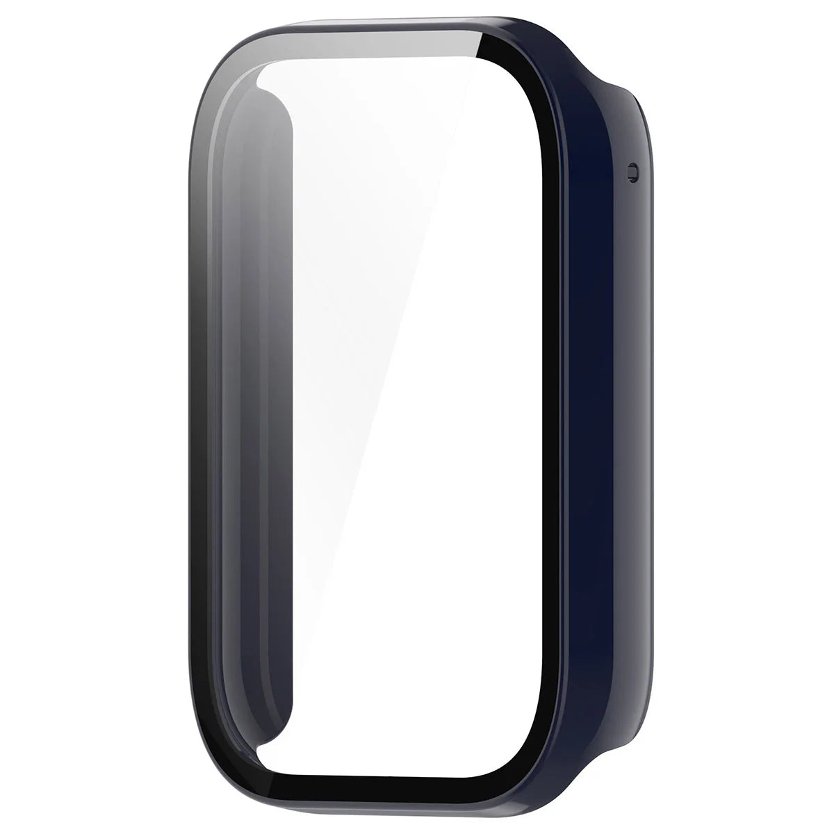 Schutzhülle mit Glas für Xiaomi Smart Band 10 Pro, Bizon Case Watch Adamo, Blau