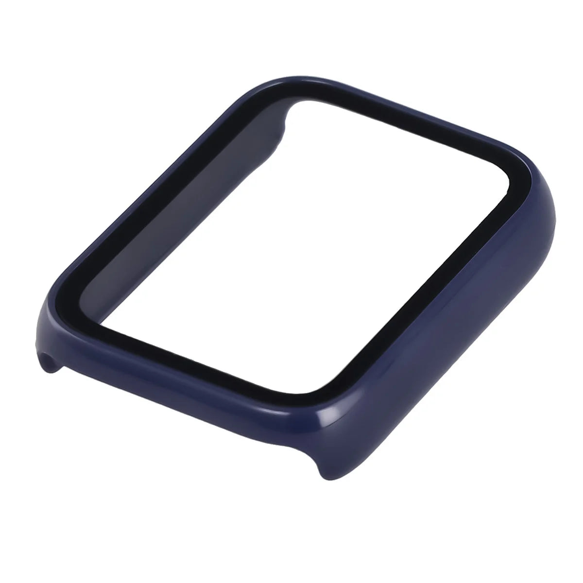 Schutzhülle mit Glas für Xiaomi Smart Band 10 Pro, Bizon Case Watch Adamo, Blau