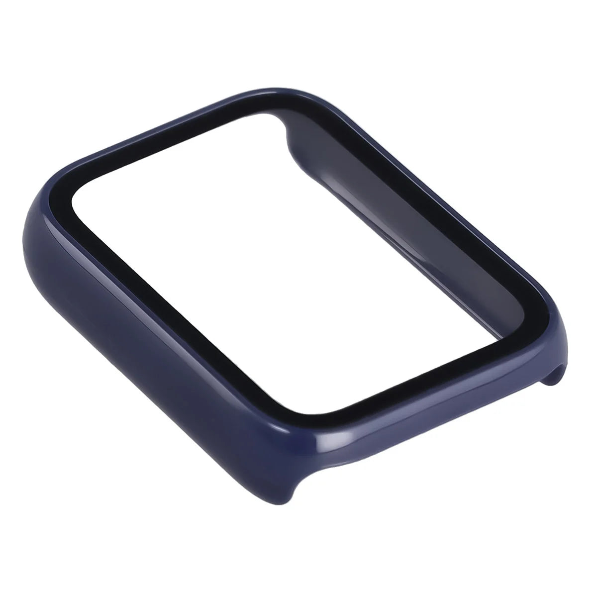 Schutzhülle mit Glas für Xiaomi Smart Band 10 Pro, Bizon Case Watch Adamo, Blau